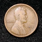 New Listing1912 S ~ LINCOLN WHEAT CENT ~ VG