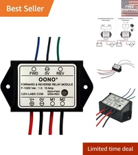 Versatile Forward & Reverse Relay Module, 10A for Motor Control, Surface Mount
