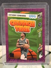 2023-24 Donruss Anthony Edwards Net Marvels Purple Press Proof Minnesota #10