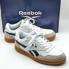 Tenis deportivos Reebok "Club C" para mujer de cuero blanco con suela de goma NUEVOS 7