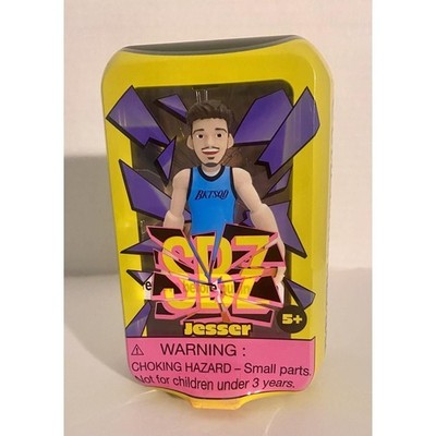 Jesser BKTSQD Superz Collectible Figure Yellow Tin Basketball Creator Toy New
