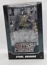Sealed STEEL BRIGADE VALAVERSE  Action Force 1 12 6    Figure Series 1 Kickstarter