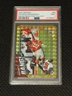 2021 Panini Mosaic - Bang! Patrick Mahomes II #B-2 Yellow Reactive Mosaic PSA 9