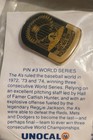 Lot of 7 Oakland As Vintage Pins Unocal 76 Oakland Athletics - in plastic — photo 8