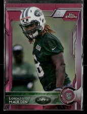 2015 Topps Chrome #174 Lorenzo Mauldin Pink Refractor #/399