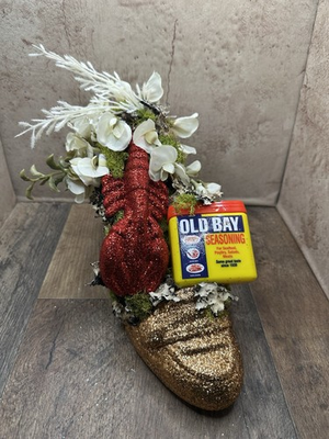 #ad 2026 Krewe of Muses Shoe Crawfish Boil Mardi Gras Shoe $75.00