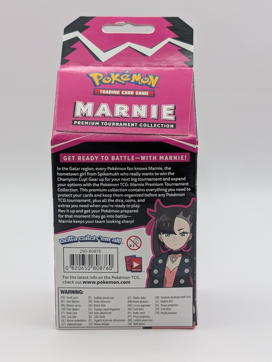 Pokémon TCG: Marnie Premium Tournament Collection Trading Card for