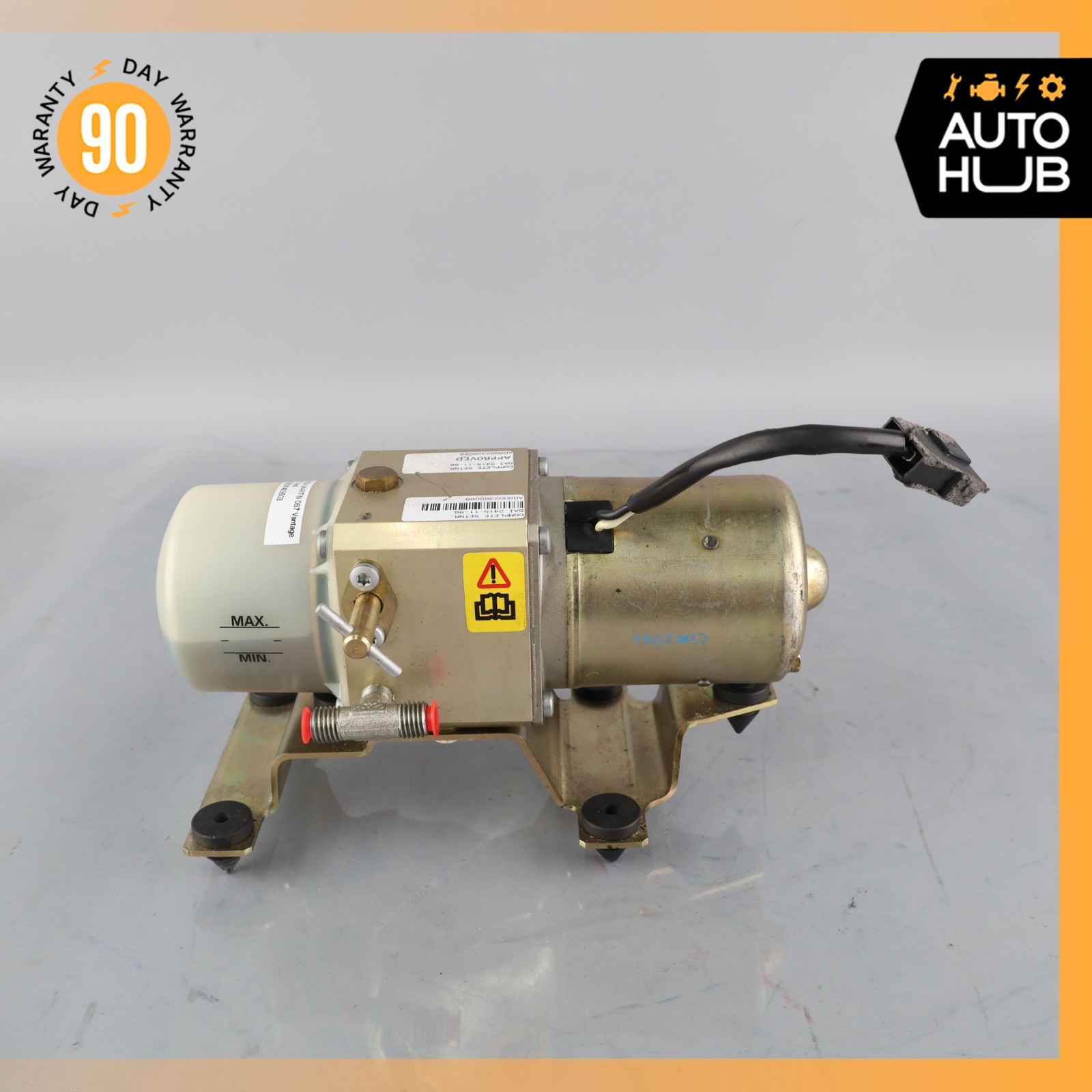 00-04 Aston Martin DB7 Vantage Convertible Top Hydraulic Pump Motor OEM 35k