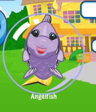 Webkinz Classic Angelfish Virtual PET Adoption Code Only Messaged
