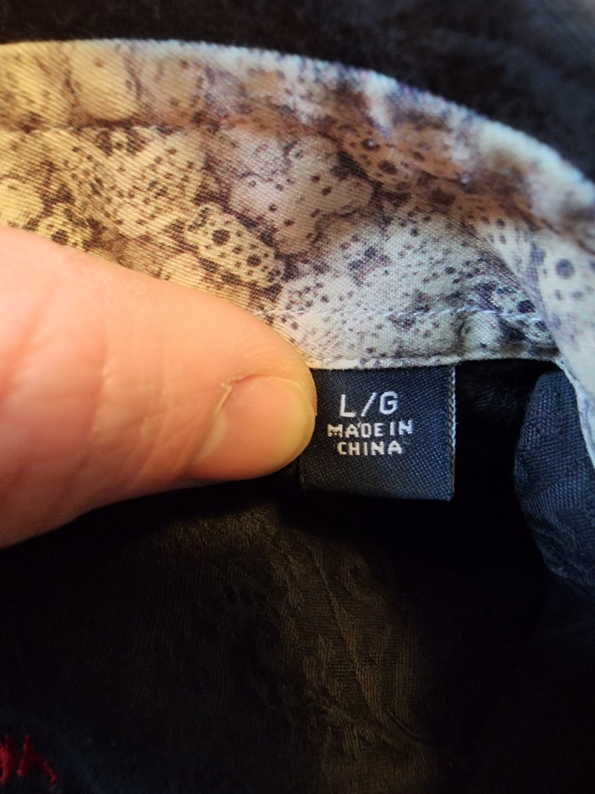 Robert Graham Black Button Front Contrasting Cuff… - image 5