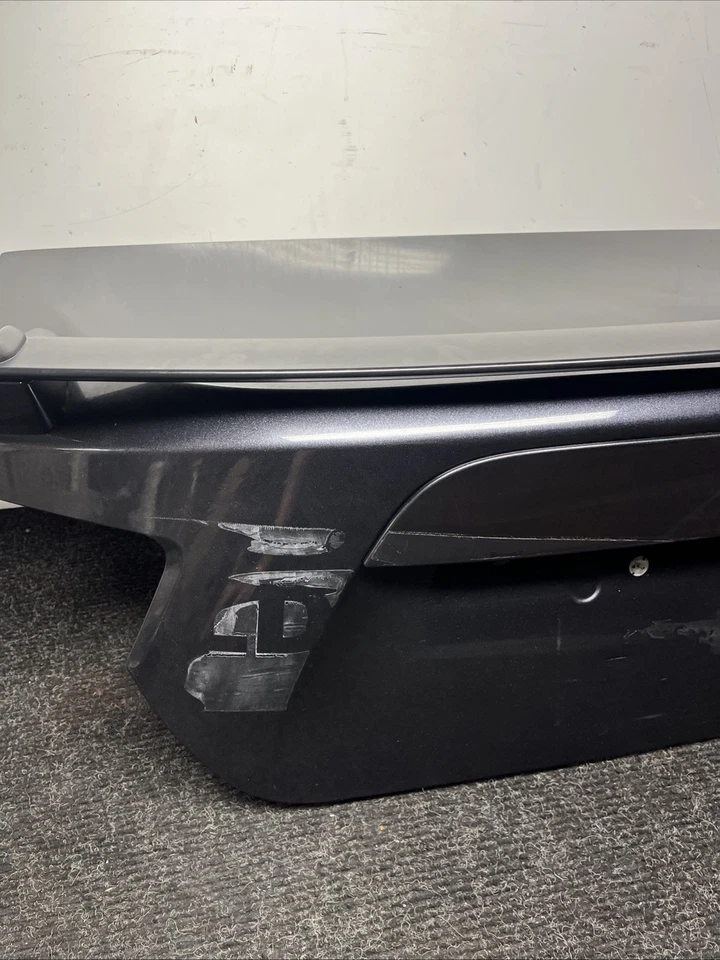 ☑️ 13-16 SUBARU BRZ CONJUNTO DE DECK TAMPA TRASEIRA DO PORTA-MALAS COM SPOILER E CÂMERA CINZA FABRICANTE DE EQUIPAMENTO ORIGINAL - Imagem 3 de 4