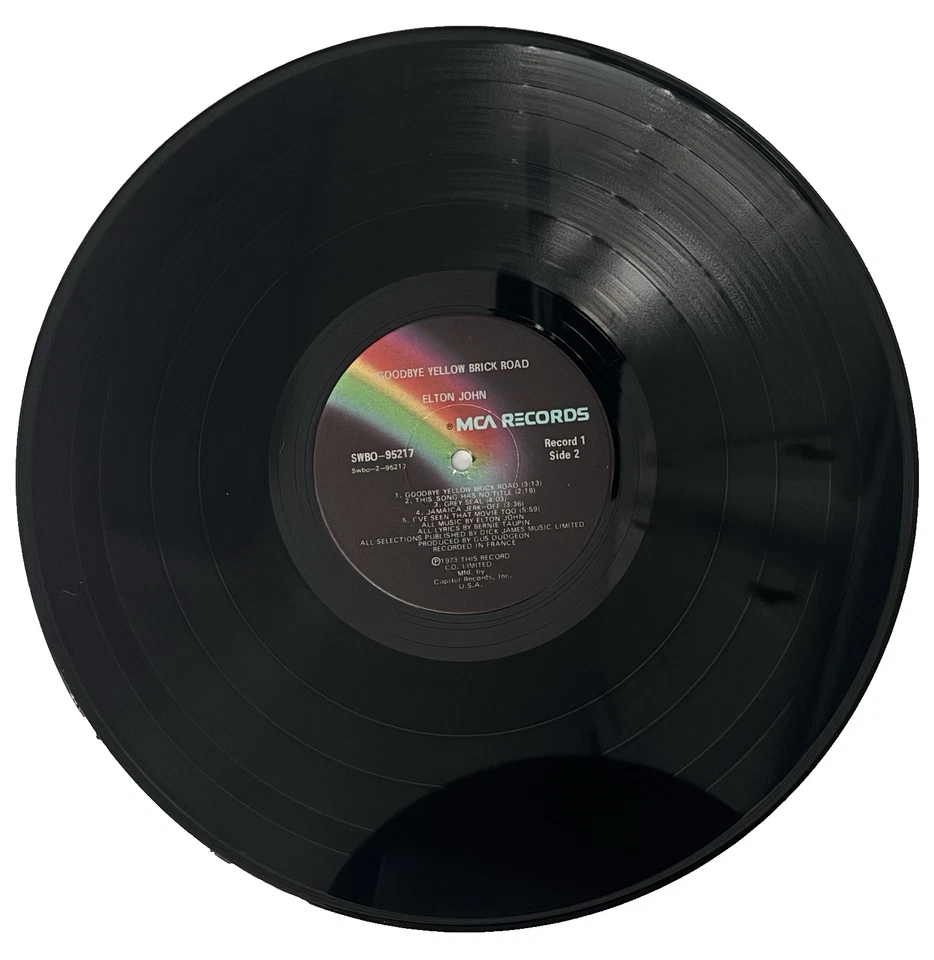 Elton John Goodbye Yellow Brick Road 1973 US Press VERY GOOD PLUS Foto 4 de 4