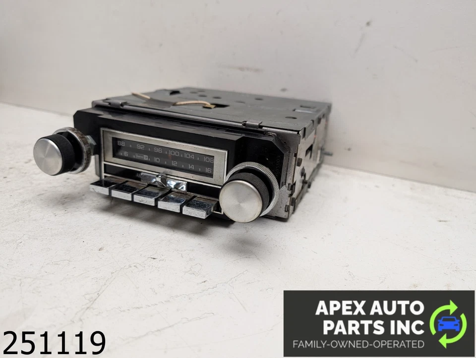 Chevrolet Caprice 1978 4,1 L AM FM cassette radio estéreo fabricante de equipos originales Foto 2 de 4