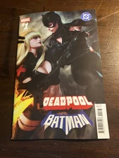 MARVEL/DC: DEADPOOL/BATMAN #1 ARTGERM VARIANT COVER Catwoman Magik 2025