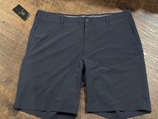 NWT men  s PGA Stretch Shorts Size 40 Active Waistband Black