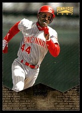 Eric Davis 1997 Pinnacle #6 Cincinnati Reds MLB READ FREE SHIPPING AutographDen