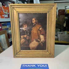 Velazquez Old Master Print – Vintage Canvas Wall Art – Made In Spain 10x12.5