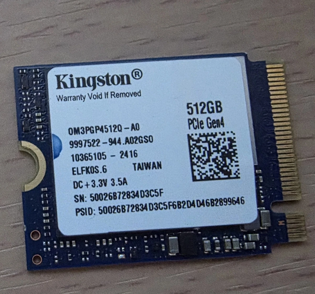 Las mejores ofertas en Kingston 512 GB unidades de estado sólido