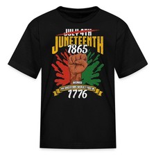 Juneteenth Black History Day Kid's T-Shirt
