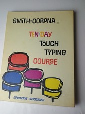 Vintage 1961 Ten Day Touch Typing Course Smith Corona 5 Vinyl LP Record Learning thumbnail