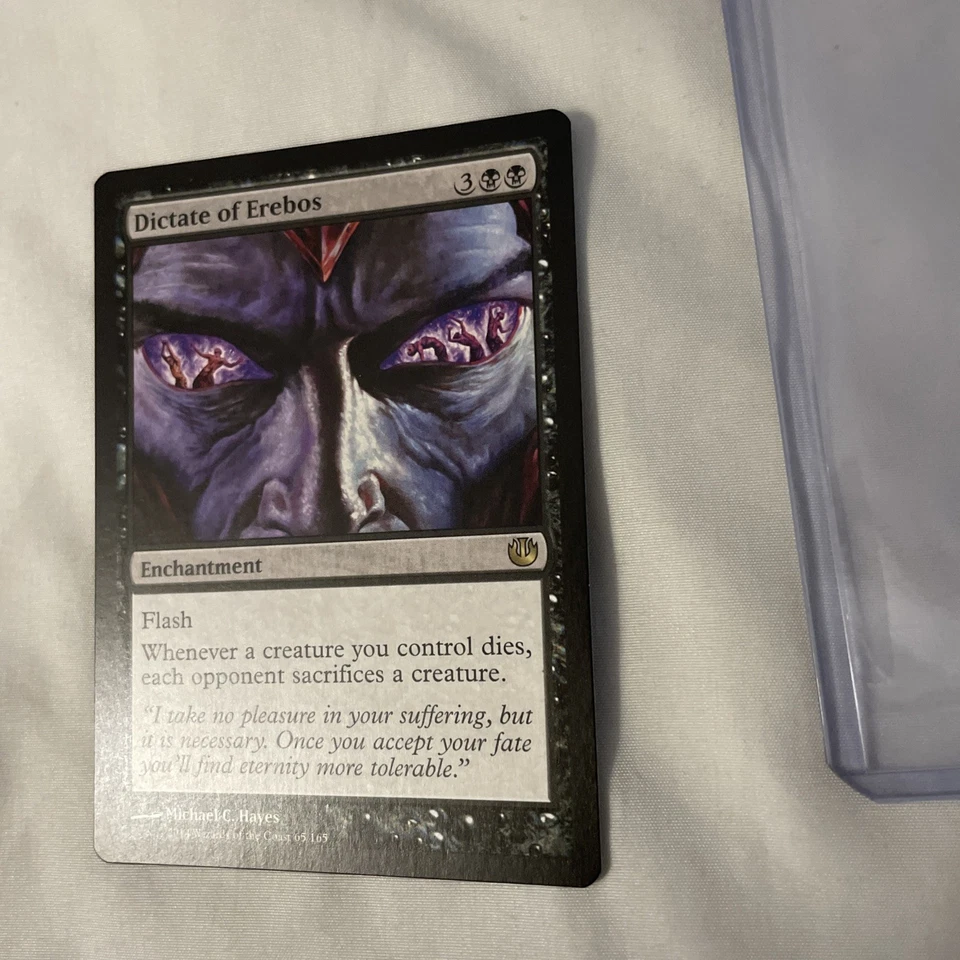 MTG Dictate of Erebos Journey into Nyx 65/165 Regular Rare NM 1x - Image 3 of 4