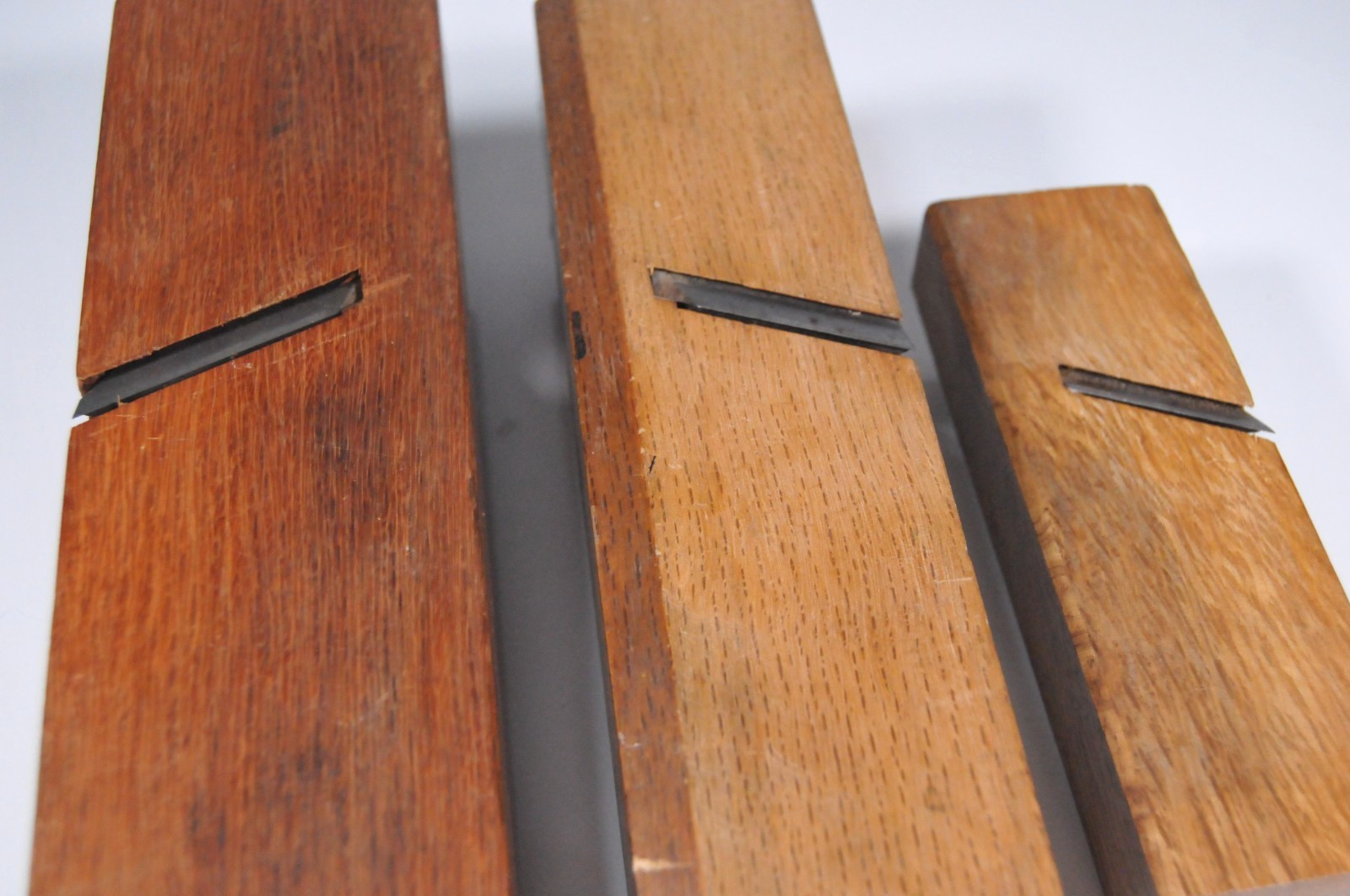 Japanese Kiwa-Kanna Shoulder Planes Set of 3 30mm-46mm TADAO 忠生 etc Japan T