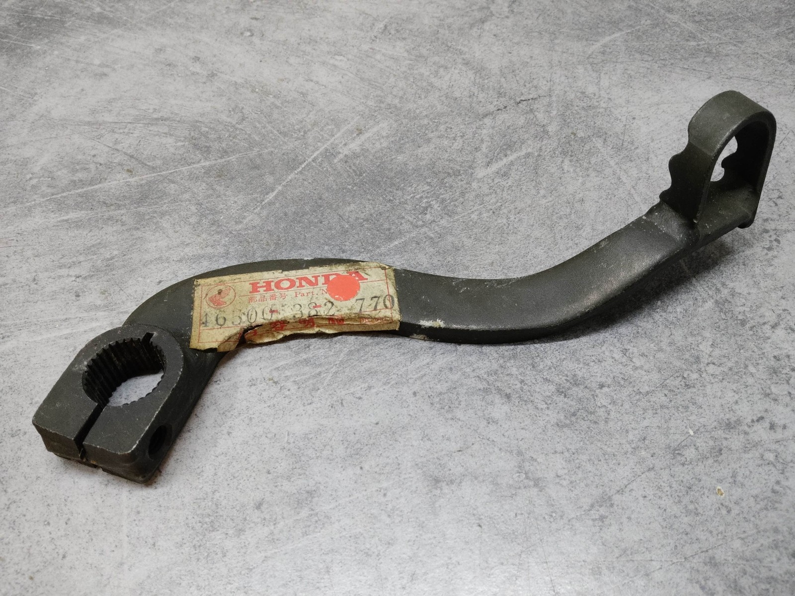 Pédale de frein arrière d'origine Honda pour moto XL125K3 et XL125K4
