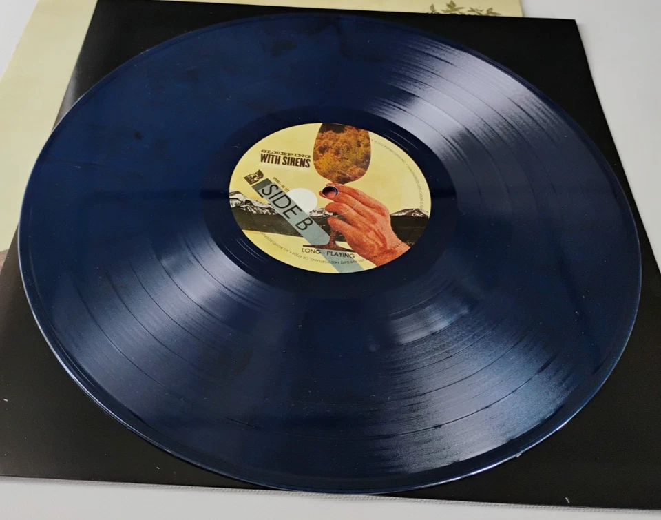 СОН С СИРЕНАМИ: ДАВАЙТЕ УРА ЭТОМУ 2012 RISE RECORDS СИНИЙ ДЫМ ВИНИЛОВАЯ ПЛАСТИНКА - Изображение 3 из 4