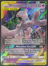 Pokemon TCG: SM Unified Minds - Mewtwo & Mew GX 71/236 Holo NM on eBay