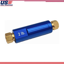 Residual Pressure Valve 2 Lb Disc Brake Check Valve Street Rod Aluminum Blue