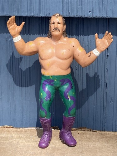VTG 1987 LJN Titan Sports 7.5 Jake the Snake Rober...