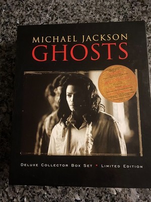 Limited Edition komplett MICHAEL JACKSON GHOSTS Deluxe Set CDs VHS PremiereHeft