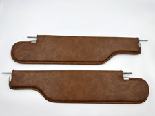 Saddle Brown Sunvisor Set For 1970 - 1972 Oldsmobile Cutlass 442 Convertible