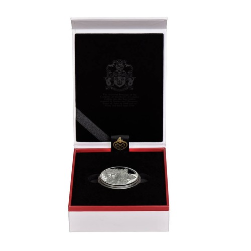 Moneda de plata de prueba de 1 oz de Santa Elena moderna Una y el León 2024 - Imagen 11 de 13