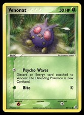 Venonat 84/112 EX FireRed & LeafGreen Pokemon Card
