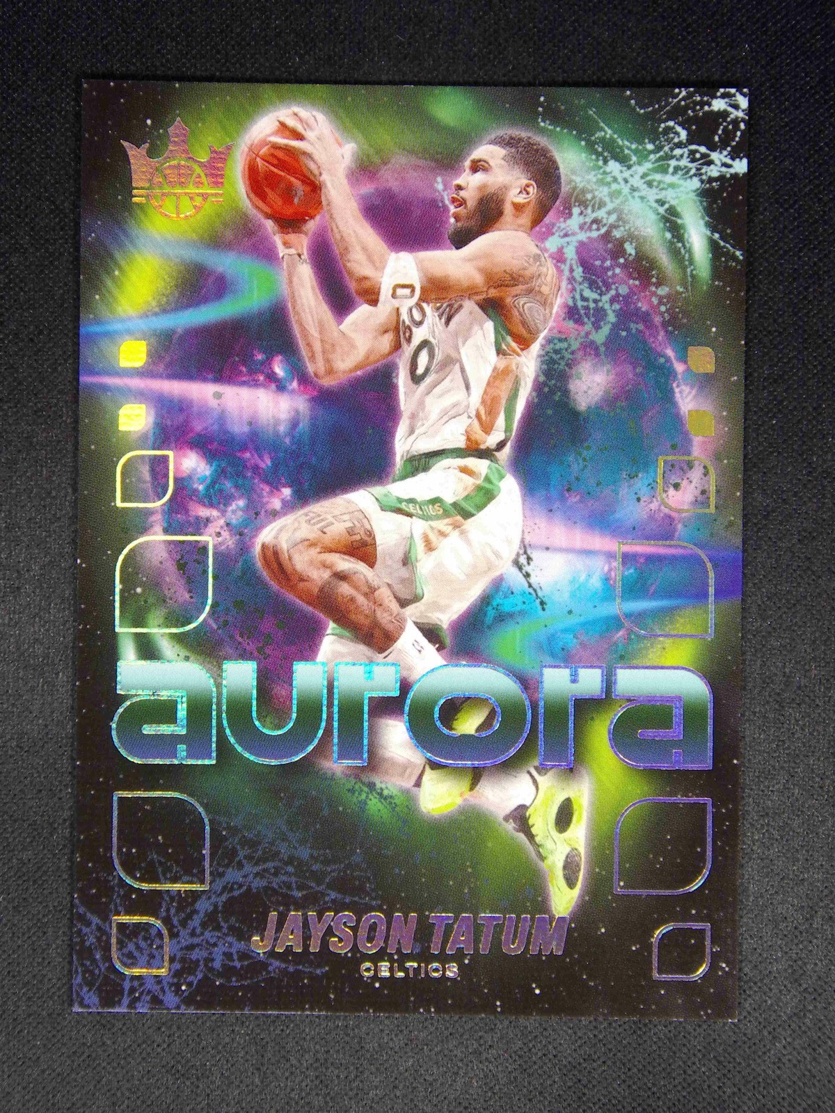 2024-25 Panini Court Kings Jayson Tatum #18 Aurora Case Hit SSP