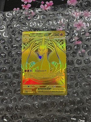 Mega Charizard Y EX - 294/217 NM - Pokémon Ascended Heroes - Mega Hyper Rare