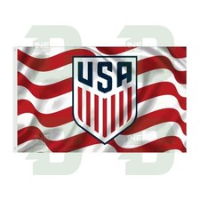 USMNT Jersey Flag