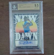 2020 New Dawn Edward Cabrera  6 Of 50 Auto RC BGS 9.5 Signature BGS 10!