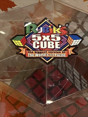 5x5 Rubiks Cube. New and in Hexagon Box     #5050. Kroeger Inc   2009