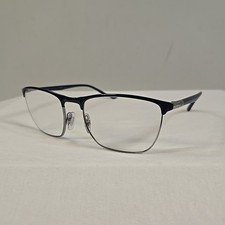 Ray-Ban RB3686 Chromance 57/19 140 Navy Blue Eyeglasses Made In Italy