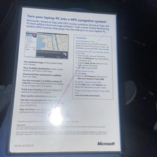 Microsoft Streets  Trips 2008 PC Software Only