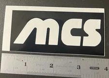 BMX Sticker Decal MCS Old School Bmx Bikes Seat Post SE Freestyle Haro Hutch JMC