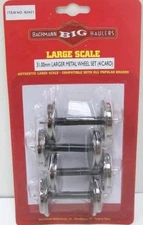 Bachmann 92421 Metal Wheel Set (Pack of 4)