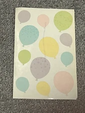 Vintage Mrs Grossmans Ballon Stickers 3 Sheets