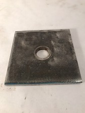 Large Square Steel Washer 1/4" Plate