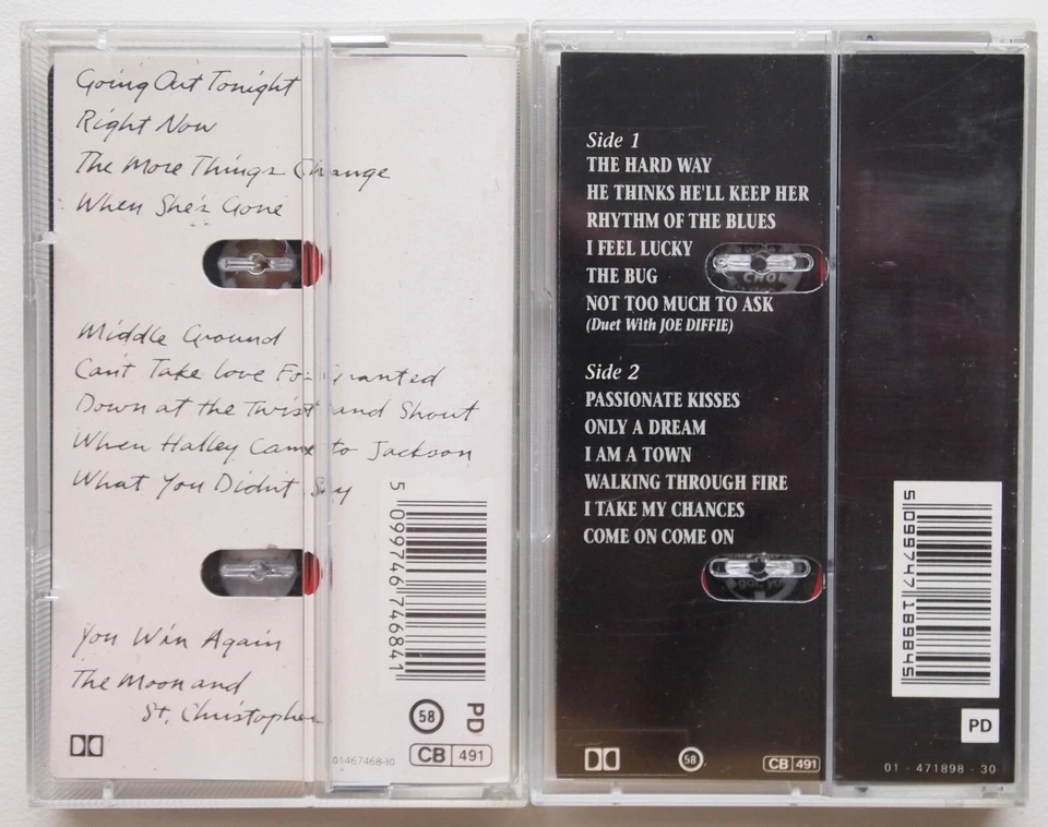 2x MARY CHAPIN-CARPENTER CASSETTE TAPES LOT BUNDLE / SHOOTING STRAIGHT / COME ON - Image 3 of 4