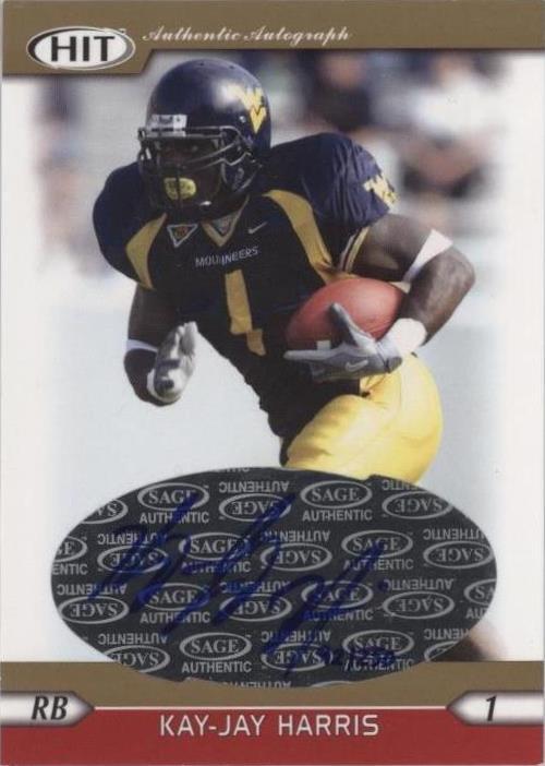 2005 SAGE Hit Kay-Jay Harris #A25 - 1 of 2