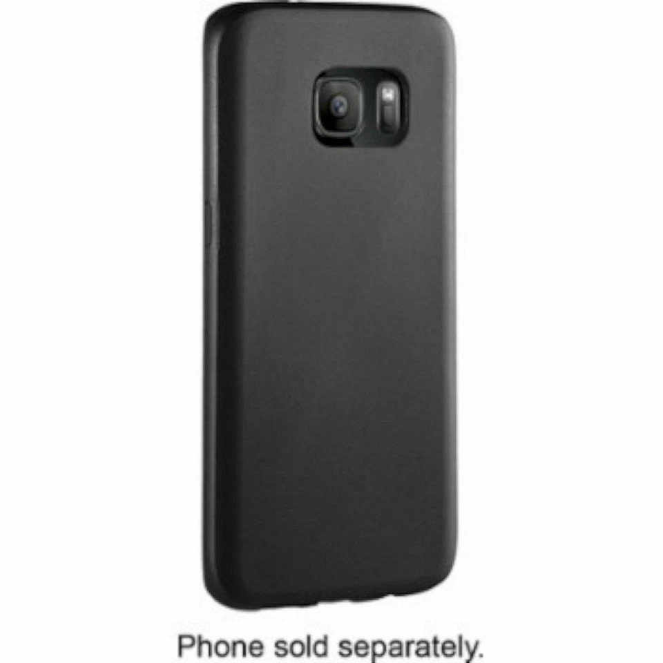 NUEVO Insignia Samsung Galaxy S7 Edge NEGRO Suave Teléfono Celular Estuche Agarre NS-MSGS7EPTB Foto 3 de 4