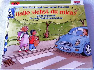 CD Rolf Zuckowski  - Hallo siehst du mich? - Neuwertig - Mehr Verkehrssicherheit